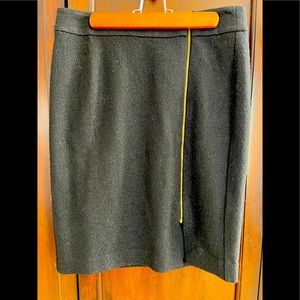 Banana Republic Black wool type skirt